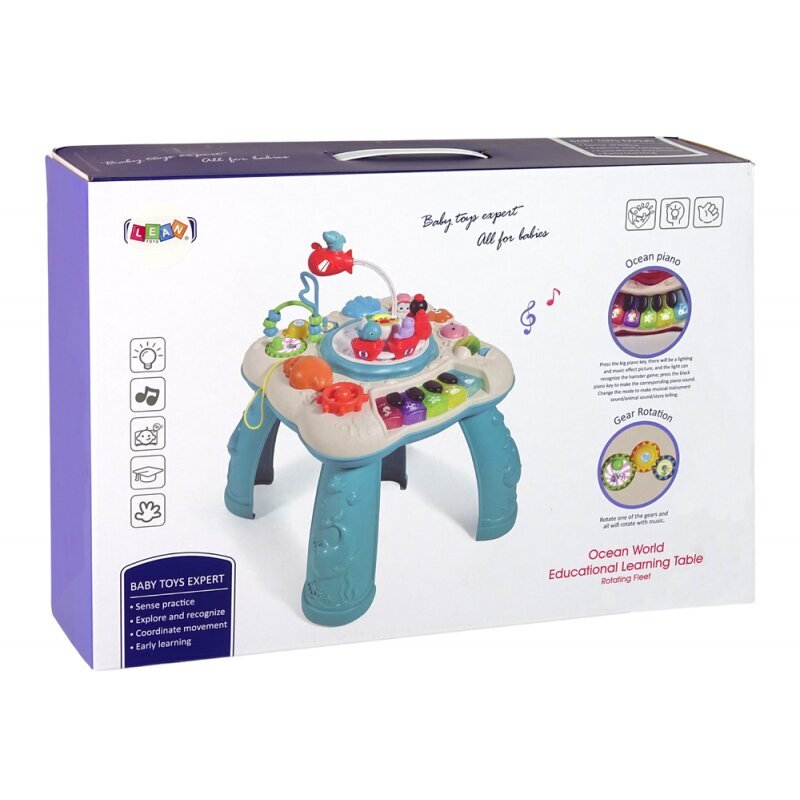 Interaktyvus edukacinis staliukas Lean Toys kaina ir informacija | Žaislai kūdikiams | pigu.lt