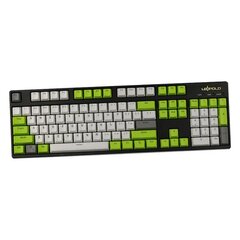 Royal Kludge OEM PBT Keycaps 104 vnt. Hulk PBT UK цена и информация | Клавиатуры | pigu.lt