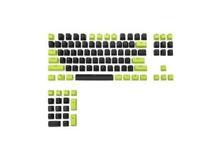 Royal Kludge OEM PBT Keycaps - (104 шт., Poison, PBT, UK layout) цена и информация | Клавиатуры | pigu.lt