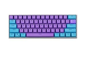 Royal Kludge OEM PBT Keycaps - (104 vnt., Blue Purple, PBT, UK layout) kaina ir informacija | Klaviatūros | pigu.lt