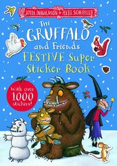 Gruffalo and Friends Festive Super Sticker Book цена и информация | Книги для самых маленьких | pigu.lt