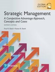 Strategic Management: A Competitive Advantage Approach, Concepts and Cases, Global Edition 16th edition kaina ir informacija | Ekonomikos knygos | pigu.lt