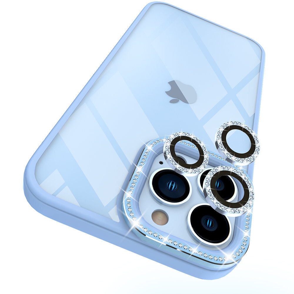 Kingxbar Sparkle Series skirtas iPhone 13 Pro, mėlynas цена и информация | Telefono dėklai | pigu.lt