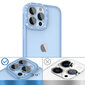 Kingxbar Sparkle Series iPhone 13 Pro Max Blue kaina ir informacija | Telefono dėklai | pigu.lt