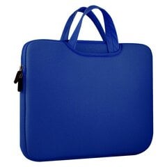 Универсальный чехол для 14" ноутбука, синий цена и информация | Рюкзаки, сумки, чехлы для компьютеров | pigu.lt
