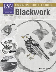 RSN Essential Stitch Guides: Blackwork: Large Format Edition kaina ir informacija | Knygos apie sveiką gyvenseną ir mitybą | pigu.lt