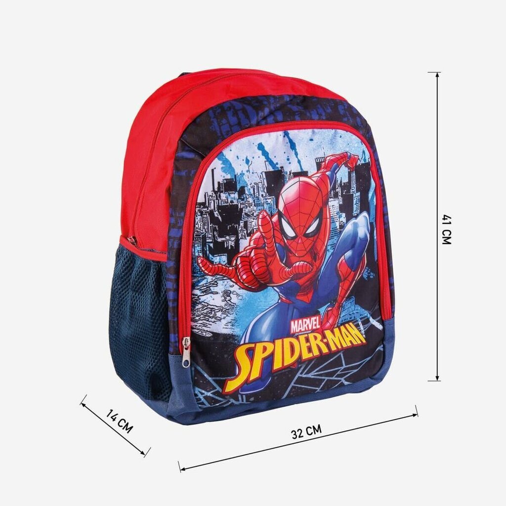 Mokyklinė kuprinė Spiderman, Raudona цена и информация | Kuprinės mokyklai, sportiniai maišeliai | pigu.lt
