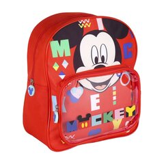 Школьный рюкзак Mickey Mouse, красный цена и информация | Школьные рюкзаки, спортивные сумки | pigu.lt