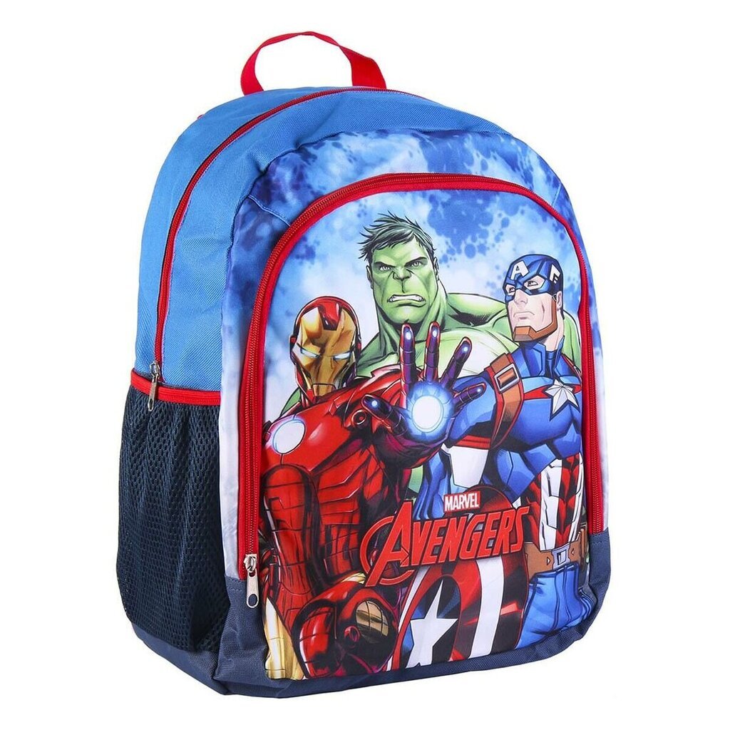 Mokyklinė kuprinė The Avengers Mėlyna (32 x 41 x 14 cm) kaina ir informacija | Kuprinės mokyklai, sportiniai maišeliai | pigu.lt