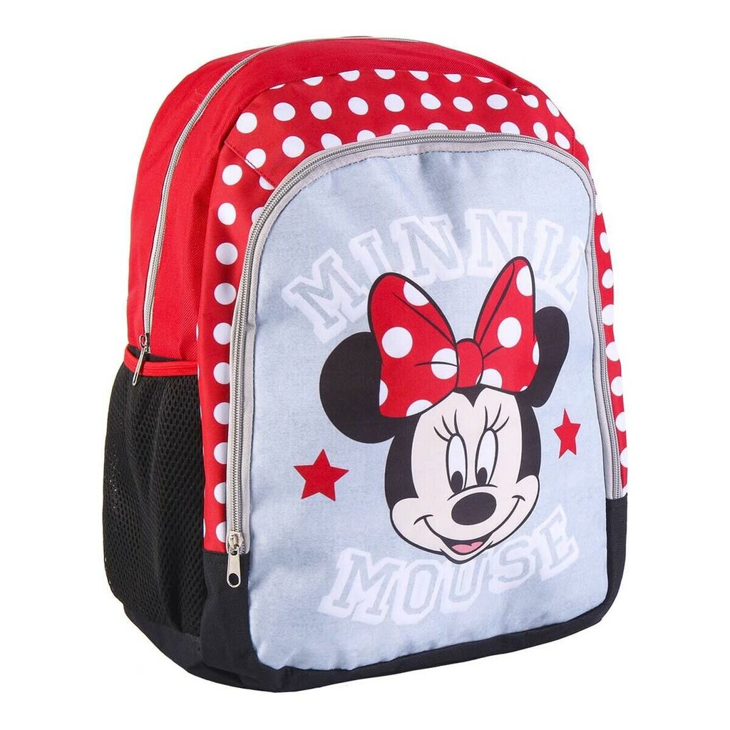 Mokyklinė kuprinė, Minnie Mouse, Raudona цена и информация | Kuprinės mokyklai, sportiniai maišeliai | pigu.lt