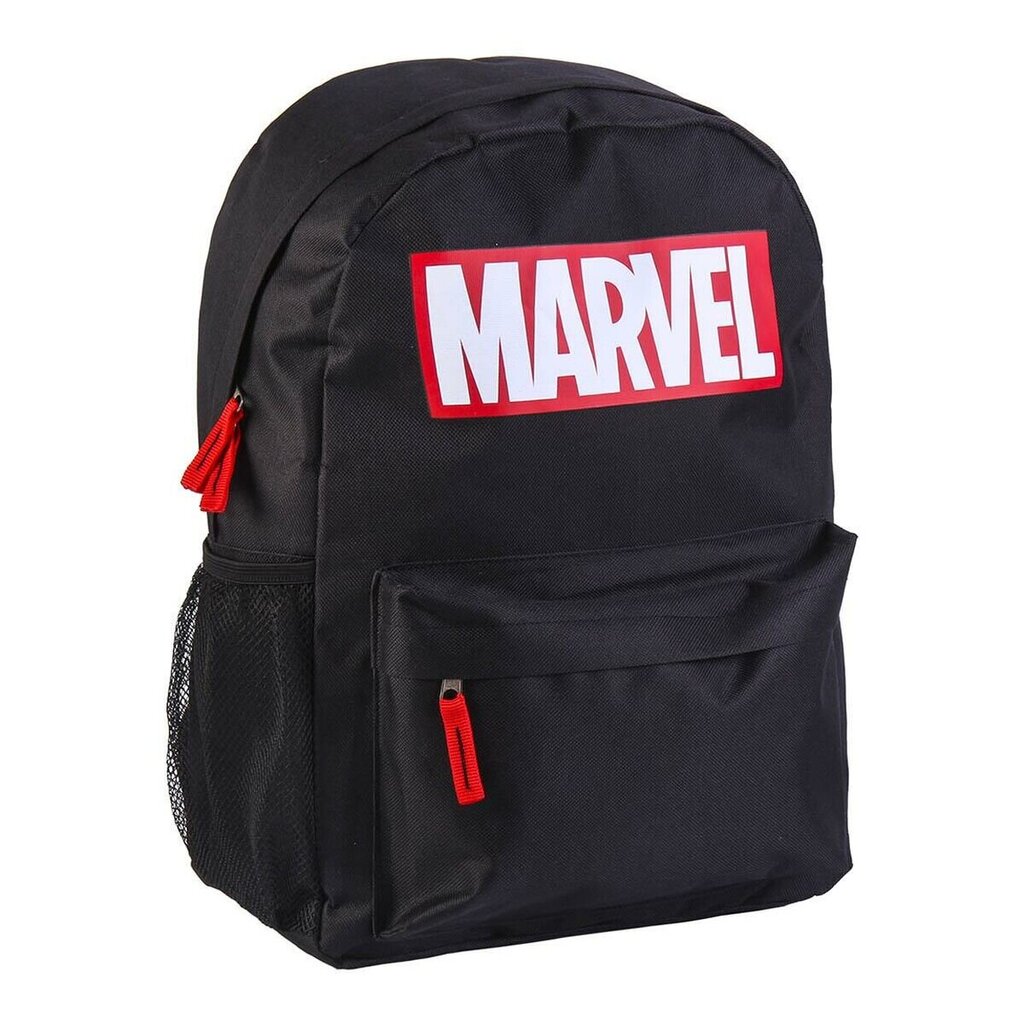 Mokyklinė kuprinė Marvel, Juoda kaina ir informacija | Kuprinės mokyklai, sportiniai maišeliai | pigu.lt