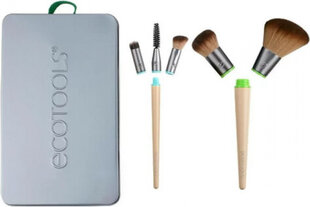 Makiažo šepetėlių rinkinys Ecotools Daily Essentials Total Face Fit цена и информация | Кисти для макияжа, спонжи | pigu.lt