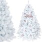 Dirbtinė Kalėdų eglutė baltoji Springos CT0050 1.5 m kaina ir informacija | Eglutės, vainikai, stovai | pigu.lt