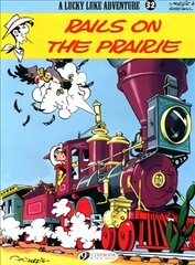 Lucky Luke 32 - Rails on the Prairie, v. 32, Rails on the Prairie kaina ir informacija | Knygos paaugliams ir jaunimui | pigu.lt
