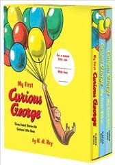 My First Curious George 3-Book Box Set: My First Curious George, Curious George: My First Bike, Curious George: My First Kite kaina ir informacija | Knygos paaugliams ir jaunimui | pigu.lt