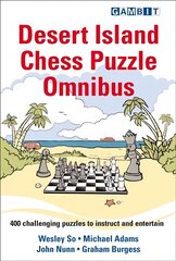 Desert Island Chess Puzzle Omnibus цена и информация | Книги о питании и здоровом образе жизни | pigu.lt