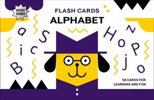 Bright Sparks Flash Cards - Alphabet: Alphabet kaina ir informacija | Knygos mažiesiems | pigu.lt