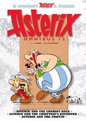 Asterix: Asterix Omnibus 13: Asterix and the Chariot Race, Asterix and the Chieftain's Daughter, Asterix and the Griffin цена и информация | Книги для подростков  | pigu.lt