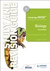 Cambridge IGCSE (TM) Biology Study and Revision Guide Third Edition цена и информация | Книги для подростков  | pigu.lt