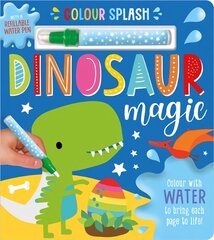 Colour Splash Dinosaur Magic цена и информация | Книги для самых маленьких | pigu.lt