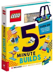 LEGO (R) Iconic: Five-Minute Builds цена и информация | Книги для малышей | pigu.lt