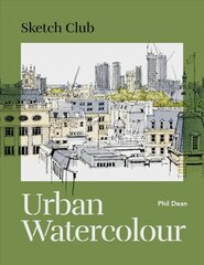 Sketch Club: Urban Watercolour цена и информация | Книги об искусстве | pigu.lt