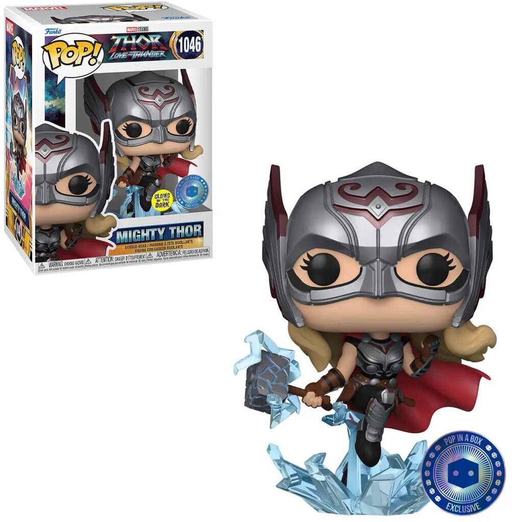 Funko POP! Thor Love and Thunder - Mighty Thor Exclusive цена и информация | Žaidėjų atributika | pigu.lt