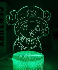 Фонарь 3D Led One piece цена и информация | Детские светильники | pigu.lt