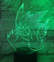 Фонарь 3D Led Pokemon цена и информация | Детские светильники | pigu.lt