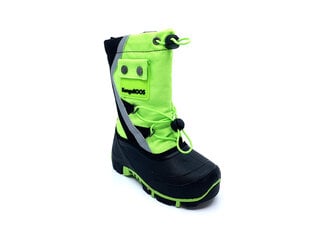 Batai Kanga-Bean III, žalios spalvos_juodi kaina ir informacija | Žieminiai batai vaikams | pigu.lt