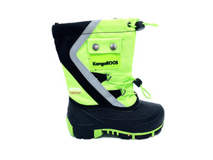 Batai Kanga-Bean III, žalios spalvos_juodi kaina ir informacija | Žieminiai batai vaikams | pigu.lt