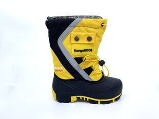 Ботинки Kanga-Bean III лимонно-желтый_черный цена и информация | Детская зимняя обувь | pigu.lt