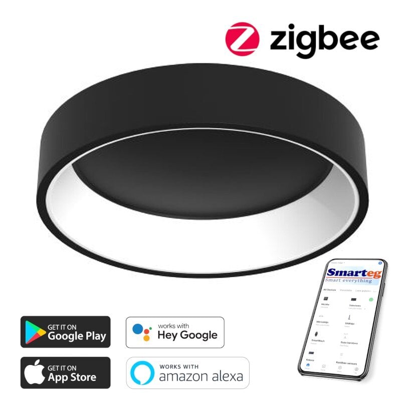 Išmanusis lubinis šviestuvas ZigBee цена и информация | Lubiniai šviestuvai | pigu.lt