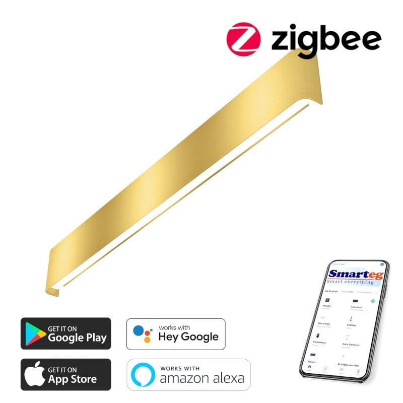 Išmanusis šviestuvas ZigBee kaina ir informacija | Sieniniai šviestuvai | pigu.lt