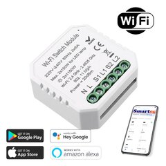 Умный мини-контроллер Wi-Fi цена и информация | Выключатели, розетки | pigu.lt