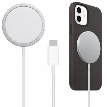 Индуктивное зарядное устройство magsafe для iphone 12 13 14 цена и информация | Зарядные устройства для телефонов | pigu.lt