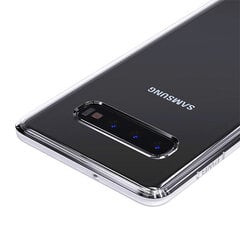 Dėklas skirtas Samsung Galaxy S10, skaidri kaina ir informacija | Telefono dėklai | pigu.lt