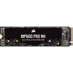 Corsair MP600 Pro NH, 4TB kaina ir informacija | Vidiniai kietieji diskai (HDD, SSD, Hybrid) | pigu.lt