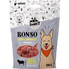 Mr. Bandit Bonso ėrienos kauliukai 500 g kaina ir informacija | Skanėstai šunims | pigu.lt