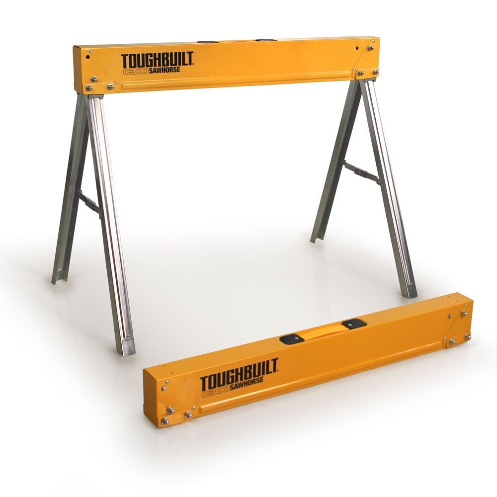 2 pakuotėsC300 darbo vietų stalai ToughBuilt kaina ir informacija | Buitinės kopėčios, rampos | pigu.lt