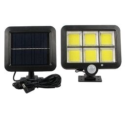 Светильник с солнечной батареей и кабелем 5м цена и информация | Уличные светильники | pigu.lt