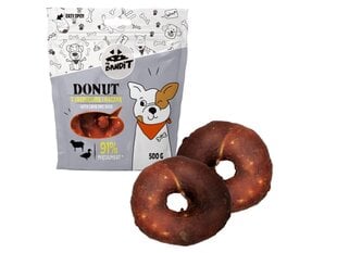 Mr. Bandit Donut spurga su ėriena ir antiena 500 g kaina ir informacija | Skanėstai šunims | pigu.lt