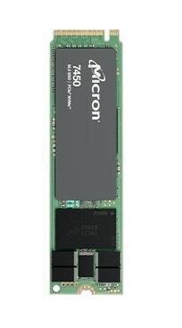 Micron 7450 Pro, 1.92TB|M.2|NVMe|3D NAND|Write speed 2400 MBytes/sec|Read speed 5000 MBytes/sec|TBW 3650 TB|MTBF 2000000 hours|MTFDKBG1T9TFR-1BC1ZA цена и информация | Vidiniai kietieji diskai (HDD, SSD, Hybrid) | pigu.lt