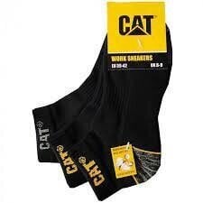Vyriškos Trumpos kojinės CAT AV51 juoda 43/46 3pr kaina ir informacija | Darbo rūbai | pigu.lt