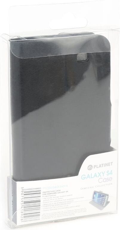 Platinet Leather Samsung Galaxy S4, black  kaina ir informacija | Telefono dėklai | pigu.lt