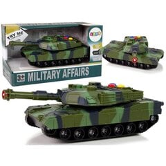 Игрушечный танк Moro 1:32 со звуками и светом цена и информация | Игрушки для мальчиков | pigu.lt
