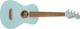 Tenorinė ukulelė Fender AVALON TENOR UKE, mėlyna kaina ir informacija | Gitaros | pigu.lt