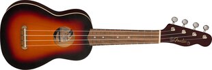Soprano ukulelė Fender VENICE SOPRANO UKE, Sunburst kaina ir informacija | Gitaros | pigu.lt