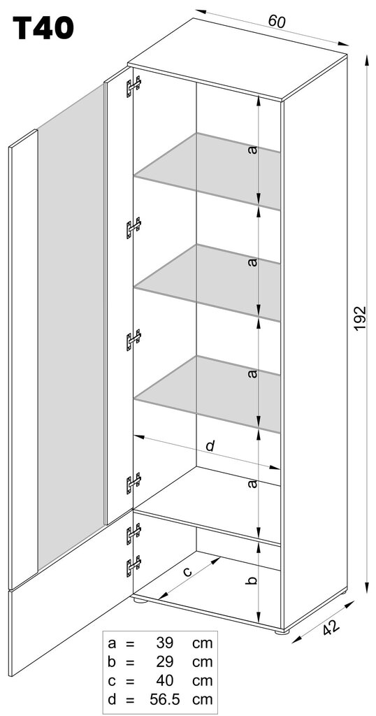 Svetainės stiklinė spinta su 3 stiklinėmis lentynomis ir 2 durelėmis, Vitrinos, Extreme Furniture T40, Baltas karkasas ir wotan priekiai цена и информация | Vitrinos, indaujos | pigu.lt