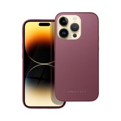 Чехол Roar Matte Glass для iPhone 14 Pro Max (6,7″) - Бордовый цена и информация | Чехлы для телефонов | pigu.lt